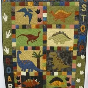 Dinosaur Clp200629 Quilt Blanket and Home Decor