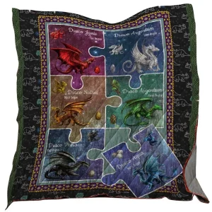 Dinosaur Washable Quilt 1401-01 and Home Decor