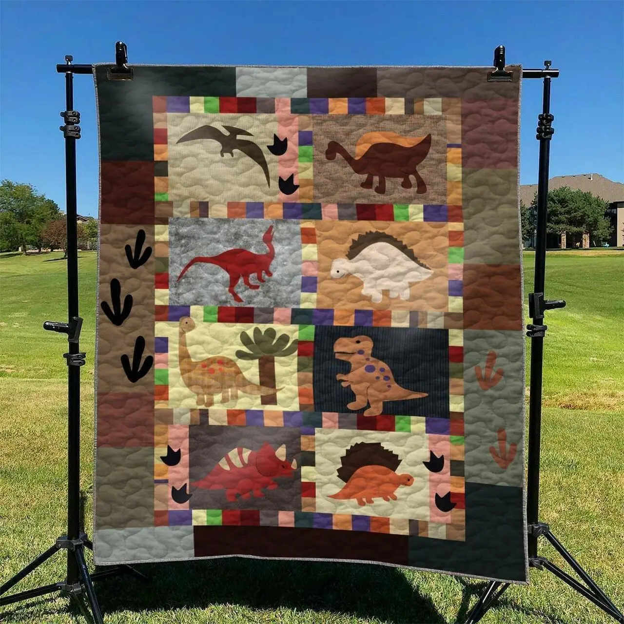 Dinosaurs DHCCNA0909 Quilt Blanket and Home Decor