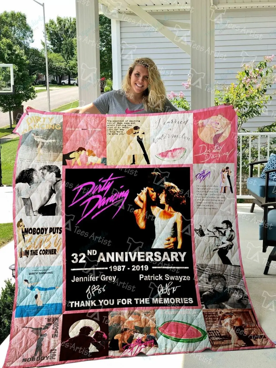 Dirty Dancing Quilt Blanket 01561 and Home Decor