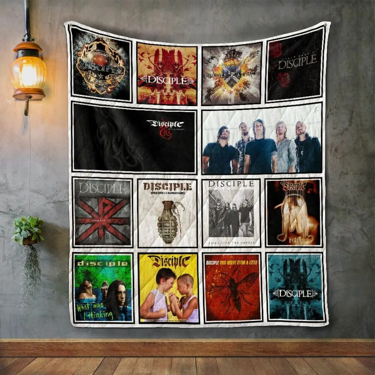 Disciple Album Covers Quilt Blanket and Home Decor