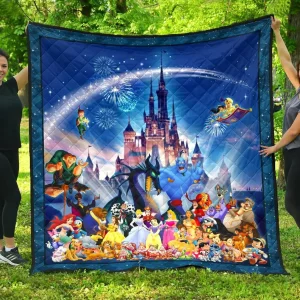 Disney Characters Premium Quilt Quilt and Home Decor