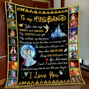 Disney Husband Side By Side Quilt Gg and Home Decor