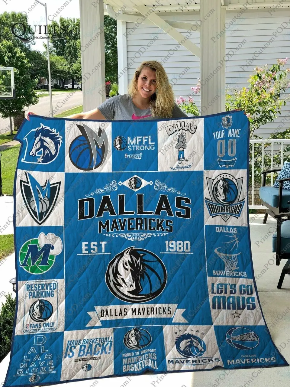 Dm Quilt Blanket 01 and Home Decor