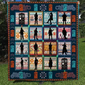 Doctor Who Quilt and Home Decor