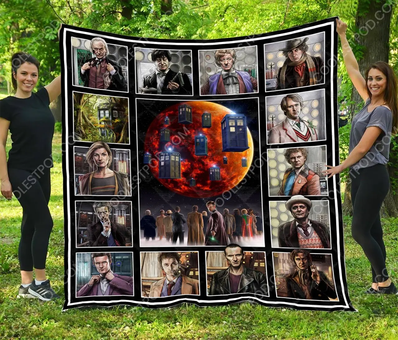 Doctor Who Vr1 Quilt and Home Decor