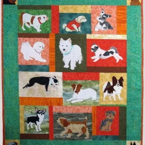 Dog Hur Quilt vh and Home Decor