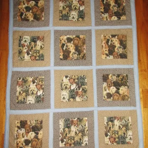 Dog Quilt Blanket Dhc150132Lt and Home Decor