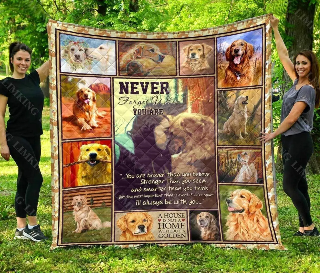 Dog Quilt Pjc and Home Decor