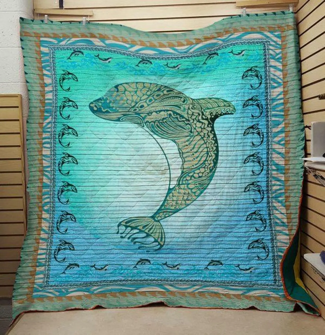 Dolphin 2502049 Quilt Blanket Quilt and Home Decor