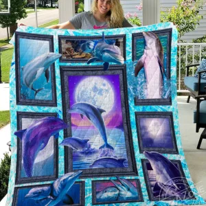 Dolphin Collection Quilt Maria and Home Decor