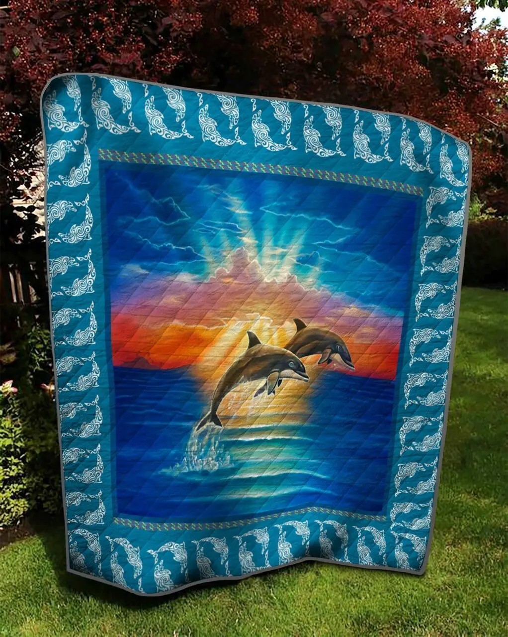 Dolphing Td10110756 Quilt Blanket and Home Decor