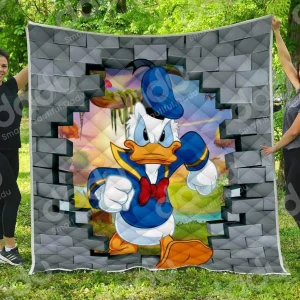 Donald 3D Premium Quilt Quilt and Home Decor