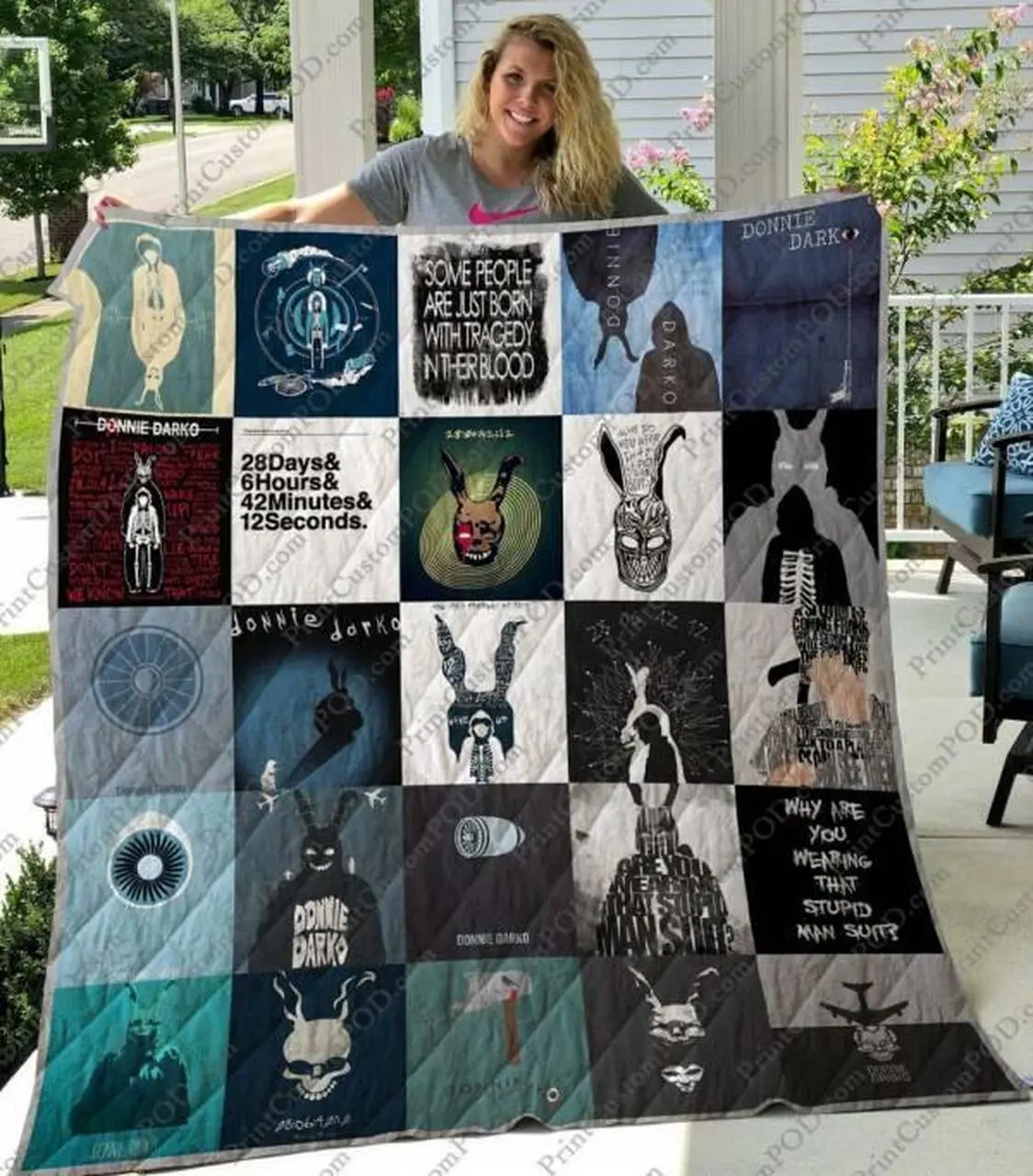 Donnie Darko Quilt Blanket M040603 Quilt and Home Decor