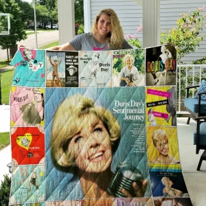 Doris Day Quilt Blanket 0890 and Home Decor