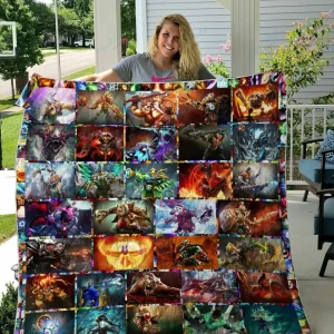 Dota 2 Force Quilt Blanket and Home Decor