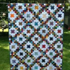 Double Irish Chain Cl140662 Quilt Blanket and Home Decor