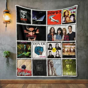 Dover Album Covers Quilt Blanket and Home Decor