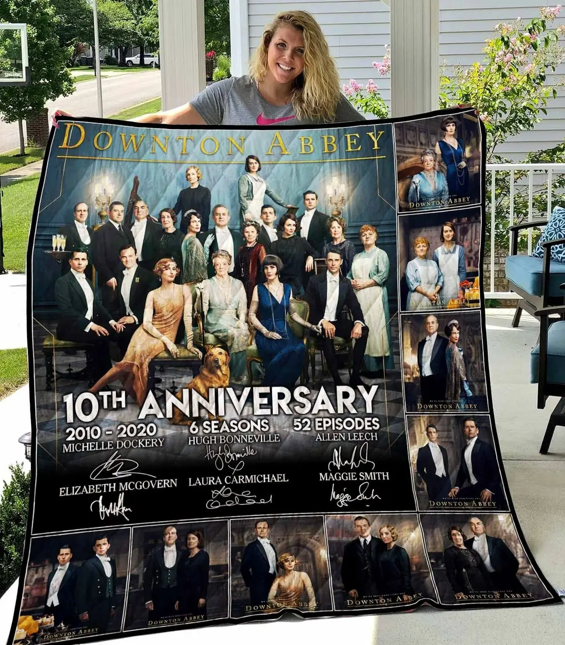 Downton Abbey Quilt- Blanket and Home Decor