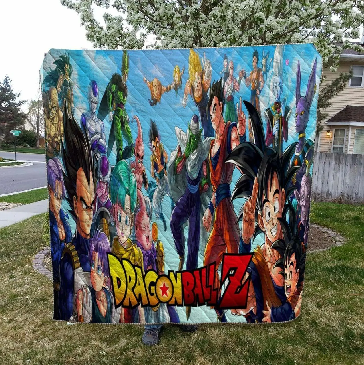 Dragon Ball HVT090804 Quilt Blanket and Home Decor
