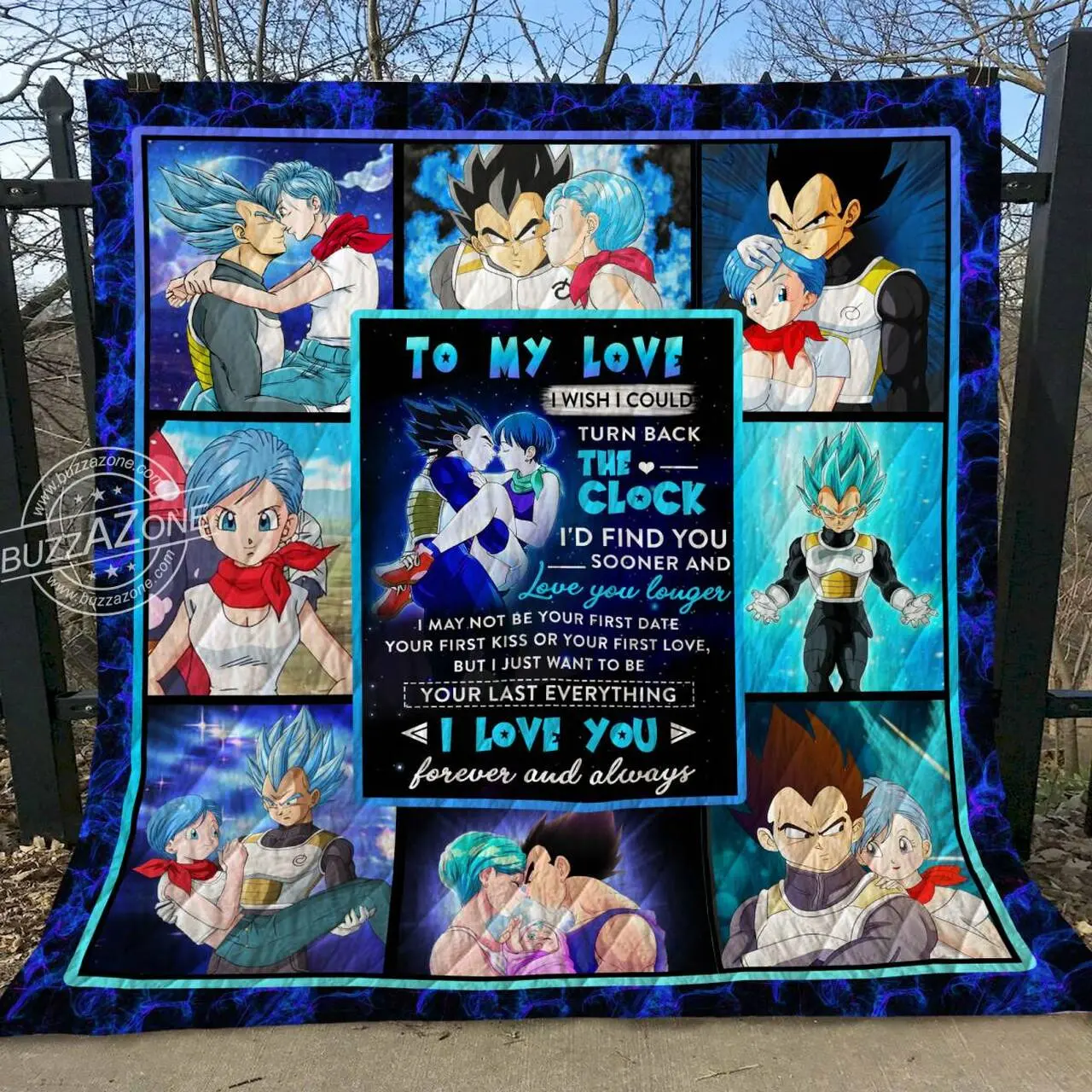 Dragon Ball My Love Your Last Everything Quilt Cc and Home Decor