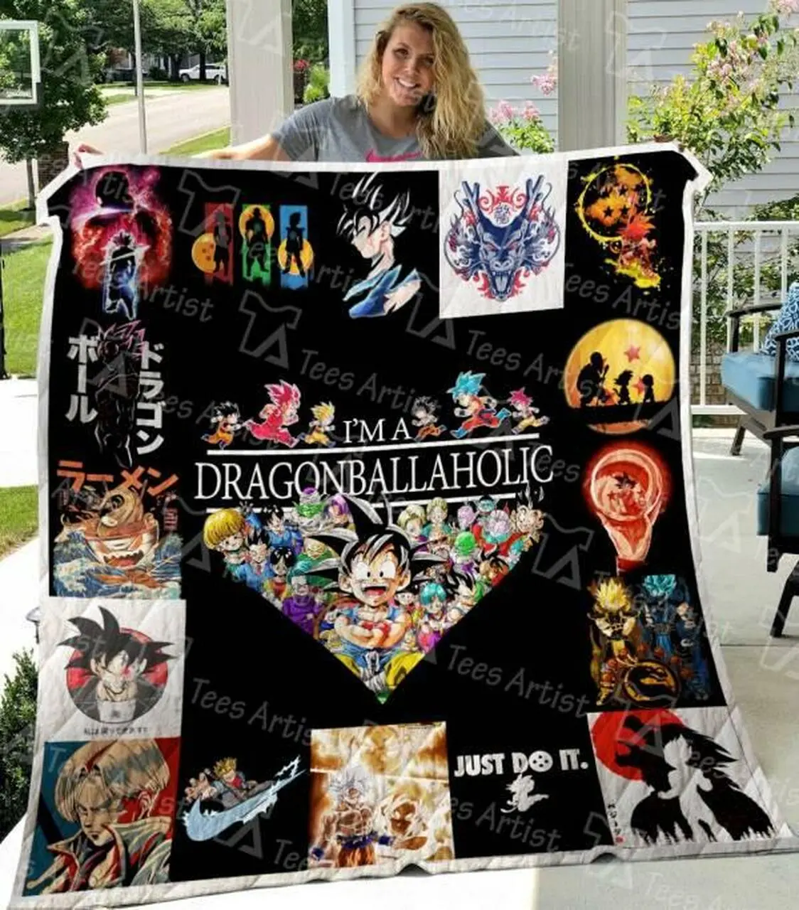 Dragon Ball Quilt Blanket M140638 Quilt and Home Decor