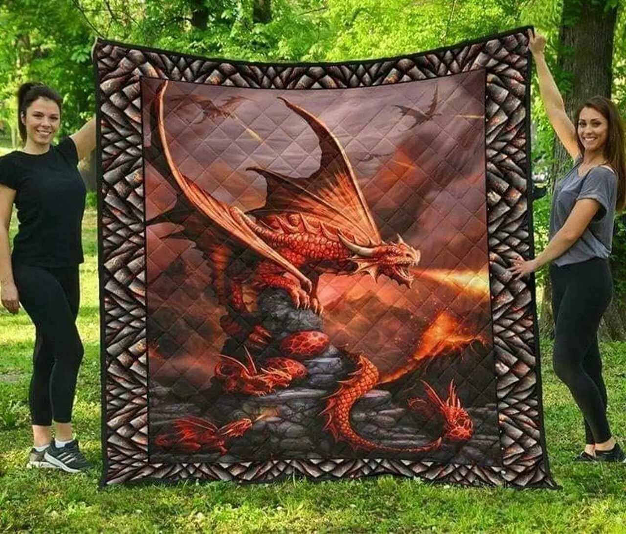 Dragon Cla0810134Q Quilt Blanket and Home Decor