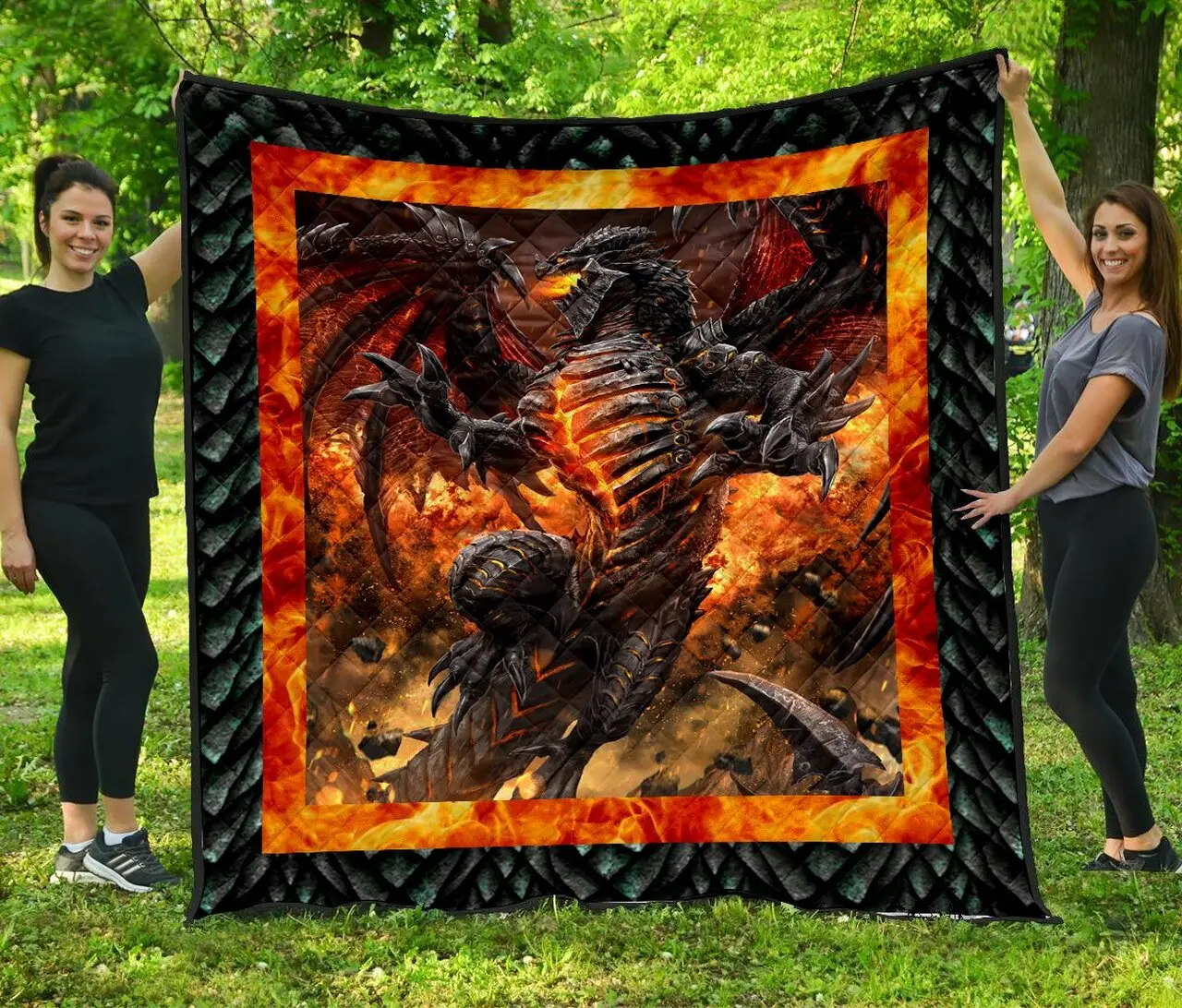 Dragon Quilt 01774 Quilt and Home Decor