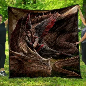 Dragon Quilt 01835 Quilt and Home Decor