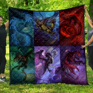 Dragon Quilt 02385 Quilt and Home Decor