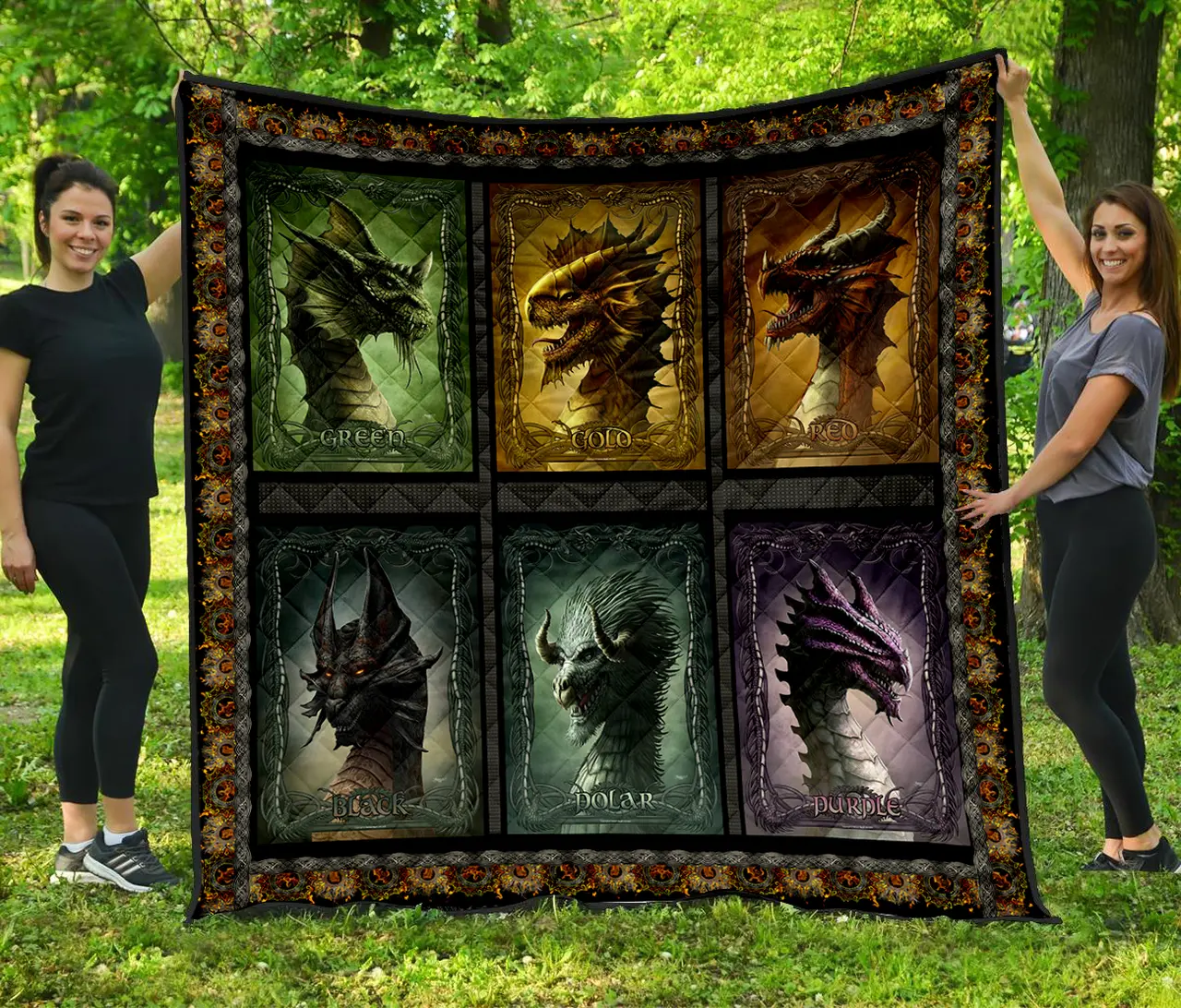 Dragon Quilt- 02499 Quilt and Home Decor