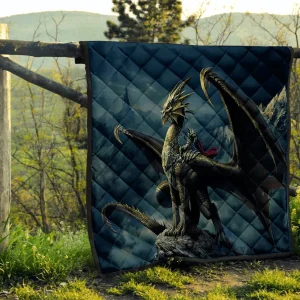 Dragon Quilt Blanket Dhc0712229Vt and Home Decor