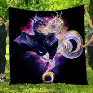 Dragon Quilt Blanket Dhc1001666Vt and Home Decor