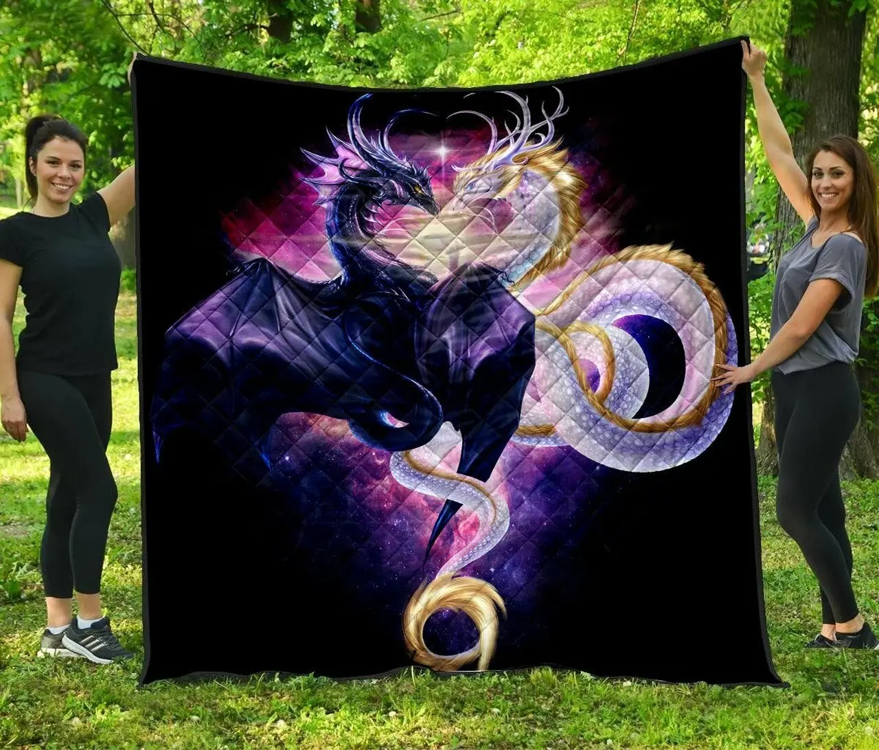 Dragon Quilt Blanket Dhc1001666Vt and Home Decor