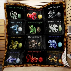 Dragon Quilt Kb34 and Home Decor