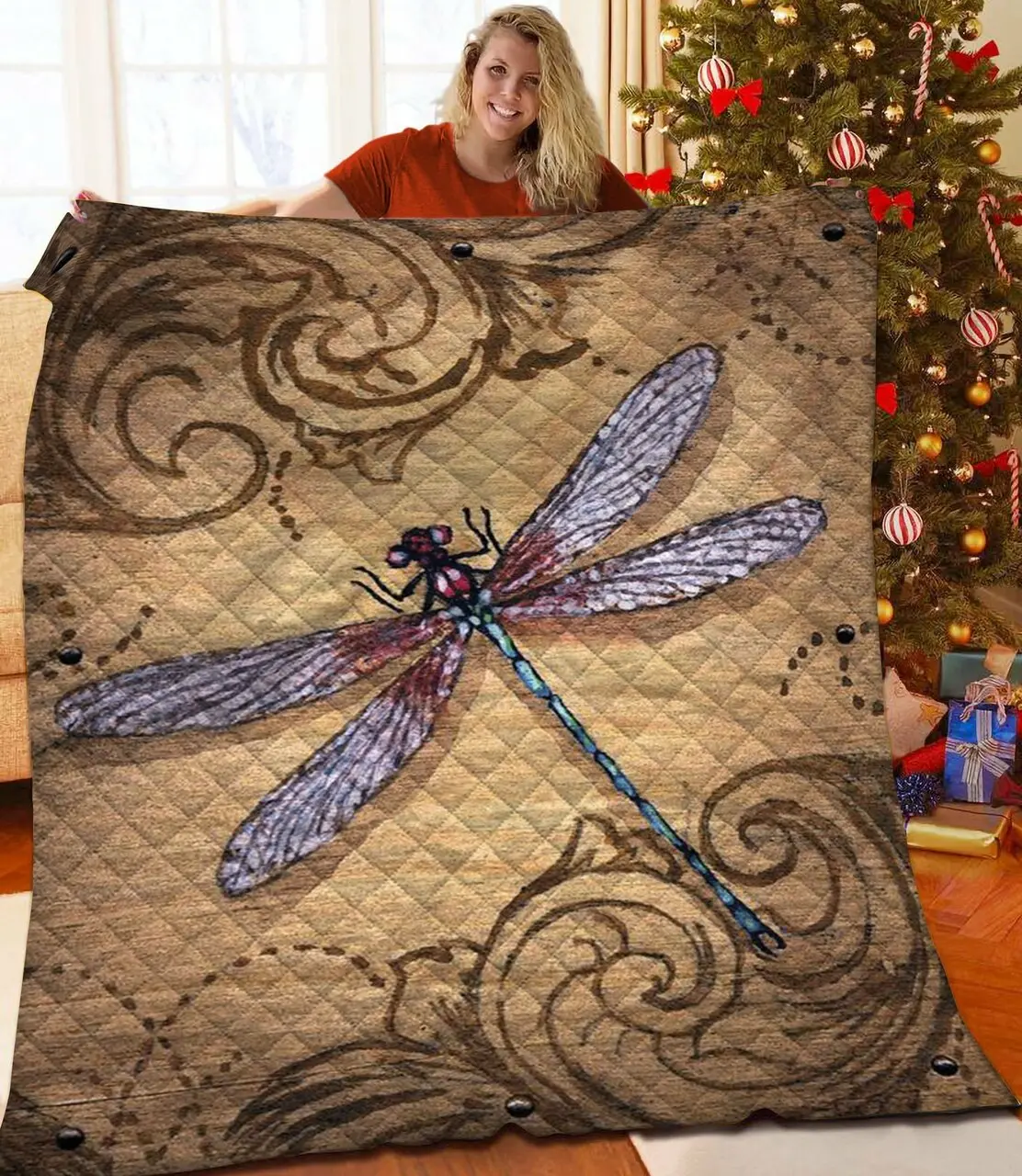 Dragon Quilt Pxl and Home Decor