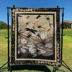 Dragonflies DHCCNA0909 Quilt Blanket and Home Decor