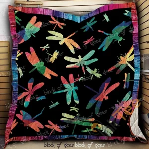 Dragonfly Blanket KC1507 Quilt and Home Decor