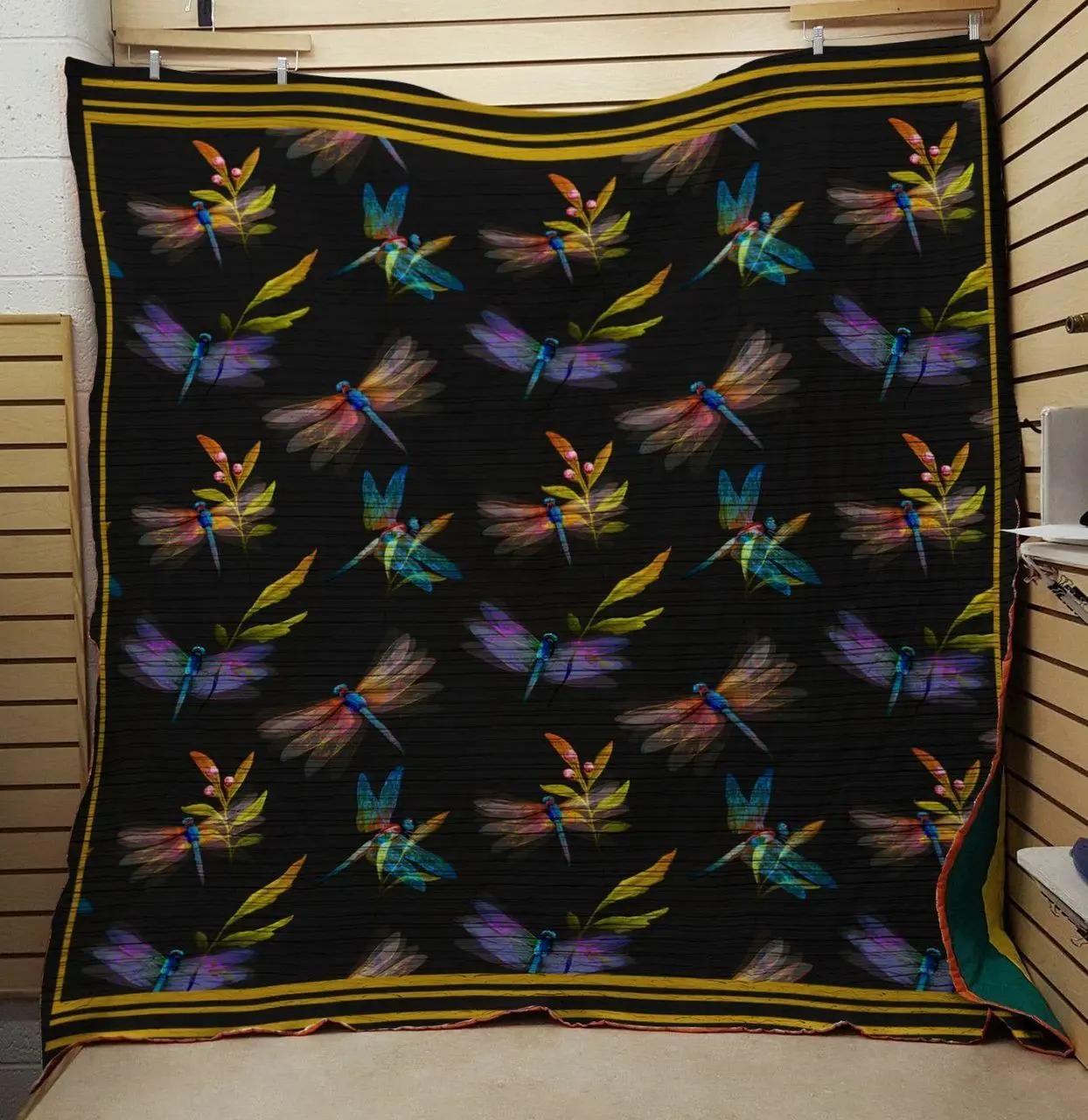 Dragonfly Call My Name Quilt Blanket Dhc0201201300Td and Home Decor