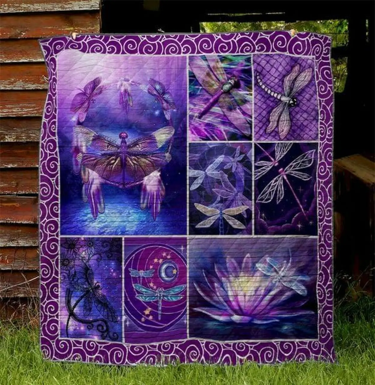 Dragonfly Dream Dragonfly Quilt Blanket Dhc0201201246Td and Home Decor
