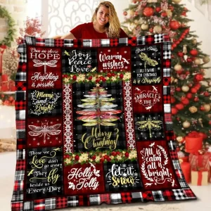 Dragonfly Lml1910109Dt Quilt Blanket and Home Decor