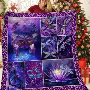 Dragonfly NT2309004CL Quilt Blanket and Home Decor