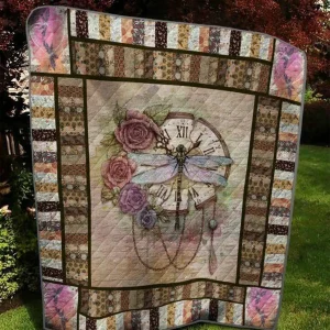 Dragonfly P904005 Quilt Blanket Quilt and Home Decor