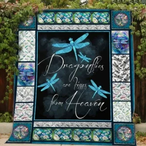 Dragonfly Quilt Blanket Dhc13122648Vt and Home Decor