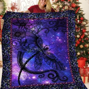Dragonfly Quilt Nqk and Home Decor