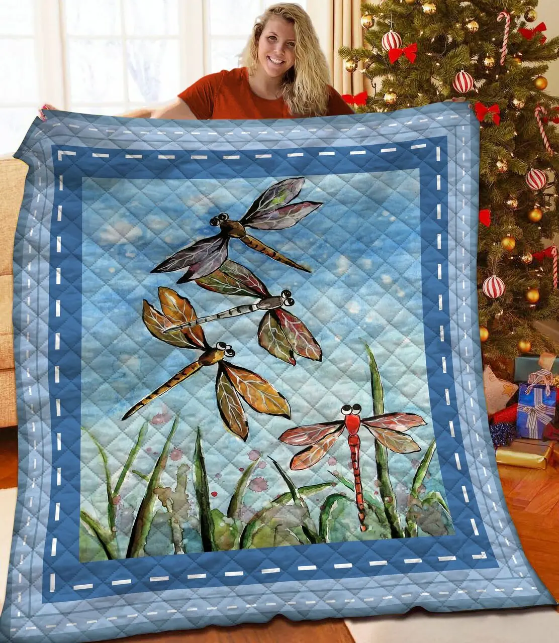 Dragonfly Quilt Nzq and Home Decor