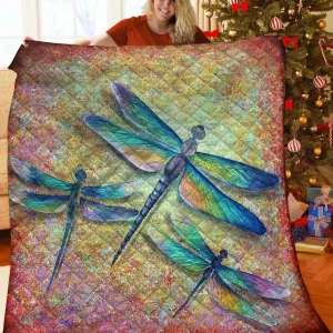 Dragonfly Quilt Obj and Home Decor