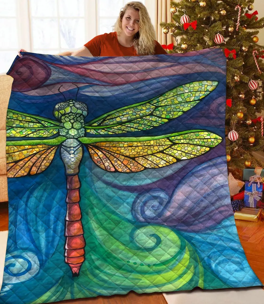 Dragonfly Quilt Ofu and Home Decor