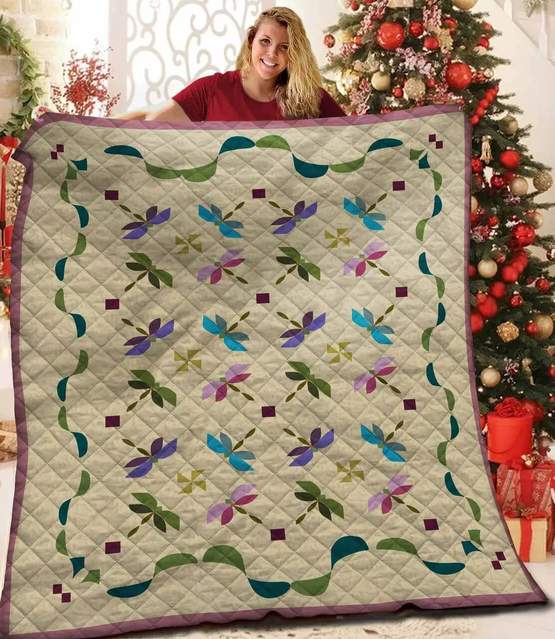 Dragonfly Quilt Okp and Home Decor