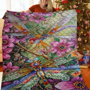 Dragonfly Quilt Oku and Home Decor
